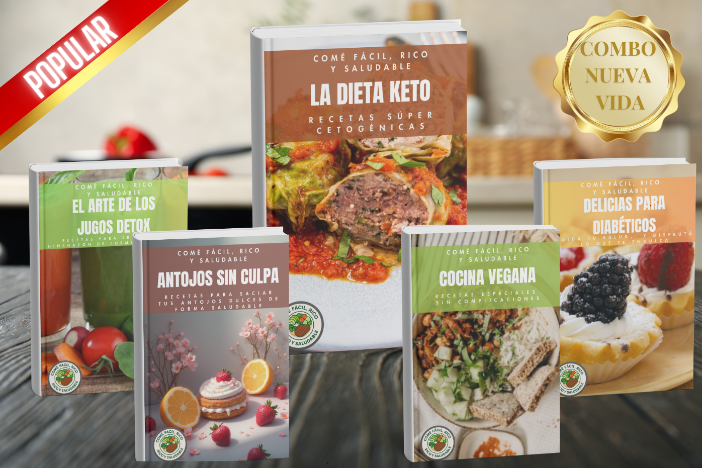 Combo Nueva Vida – 5 Libros Transformadores